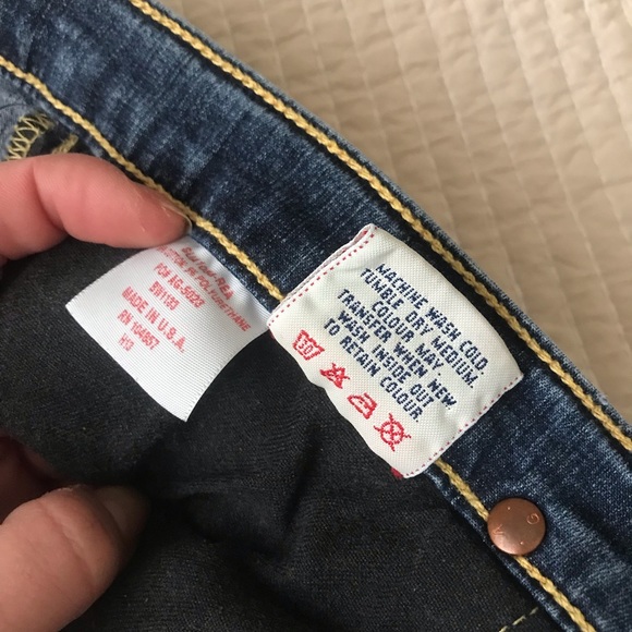 Not worn - AG women's The Kiss straight leg jeans size 29 - Picture 4 of 11